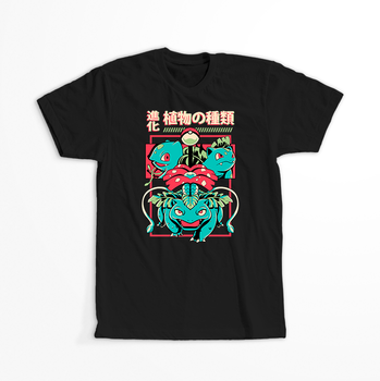 Koszulka Czarna - Pokemon - WYBIERZ KOLOR KOSZULKI I FASON