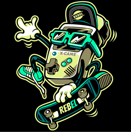 Torba z uszami z Skater pad