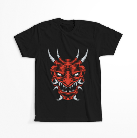 Koszulka Demon KOLOR KOSZULKI I FASON