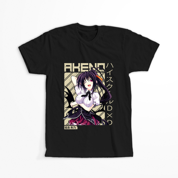 Koszulka Czarna Highschool DxD - WYBIERZ KOLOR KOSZULKI I FASON