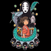 Koszulka Czarna - Spirited Away - WYBIERZ KOLOR KOSZULKI I FASON