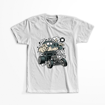 Koszulka Samochód WYBIERZ KOLOR KOSZULKI I FASON