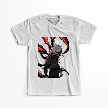 Koszulka Biała Tokyo Ghoul - WYBIERZ KOLOR KOSZULKI I FASON