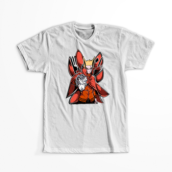 Koszulka Biała Naruto / Boruto - WYBIERZ KOLOR KOSZULKI I FASON