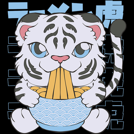 Torba z uszami z Tygrysek ramen