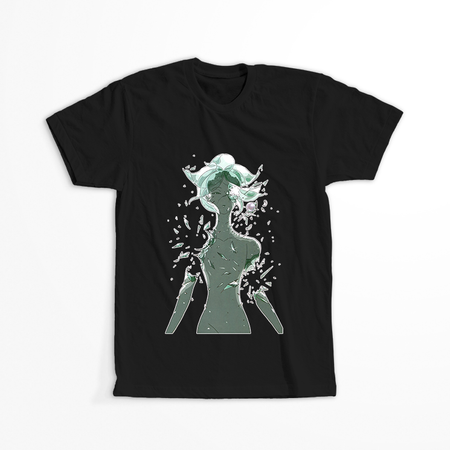 Koszulka Czarna Houseki no Kuni WYBIERZ KOLOR KOSZULKI I FASON