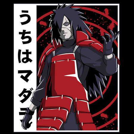 Koszulka Czarna Naruto / Boruto - WYBIERZ KOLOR KOSZULKI I FASON