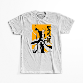 Koszulka Biała Bleach - WYBIERZ KOLOR KOSZULKI I FASON