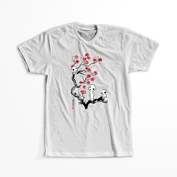 Koszulka Biała - Princess Mononoke - WYBIERZ KOLOR KOSZULKI I FASON