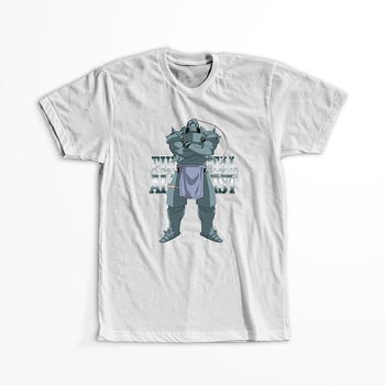 Koszulka Biała Fullmetal Alchemist - WYBIERZ KOLOR KOSZULKI I FASON