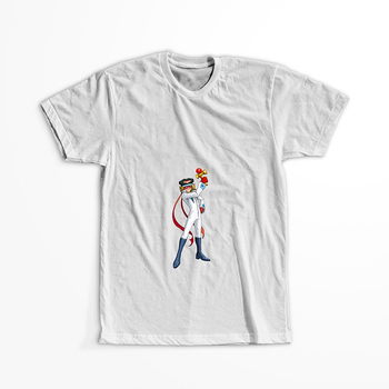 Koszulka Biała Yattaman WYBIERZ KOLOR KOSZULKI I FASON