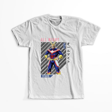 Koszulka Biała My Hero Academia / Akademia bohaterów - WYBIERZ KOLOR KOSZULKI I FASON