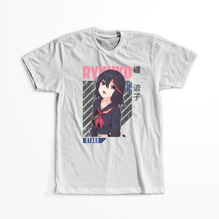 Koszulka Biała - Kill La Kill - WYBIERZ KOLOR KOSZULKI I FASON