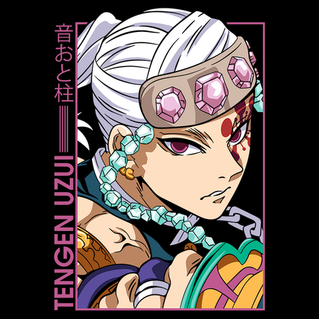 Koszulka Czarna Demon Slayer / Kimetsu no Yaiba / Miecz zabójcy demonów - WYBIERZ KOLOR KOSZULKI I FASON