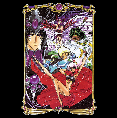 Koszulka Biała Magic Knight Rayearth - WYBIERZ KOLOR KOSZULKI I FASON