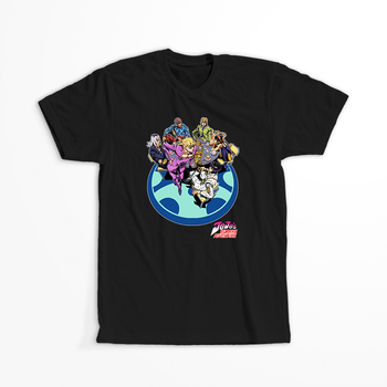 Koszulka Czarna JOJO's Bizarre Adventure - WYBIERZ KOLOR KOSZULKI I FASON