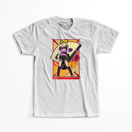 Koszulka Biała Naruto / Boruto - WYBIERZ KOLOR KOSZULKI I FASON