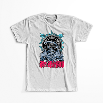 Koszulka Biała Fullmetal Alchemist - WYBIERZ KOLOR KOSZULKI I FASON