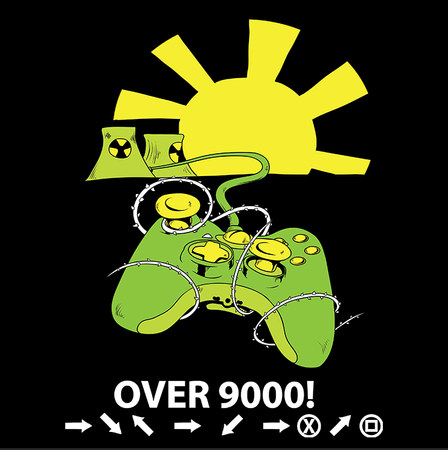 Torba z uszami z Over 9000!