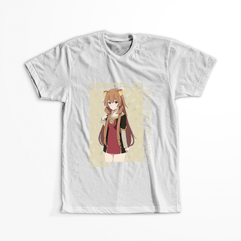 Koszulka Biała - The Rising of the Shield Hero - WYBIERZ KOLOR KOSZULKI I FASON