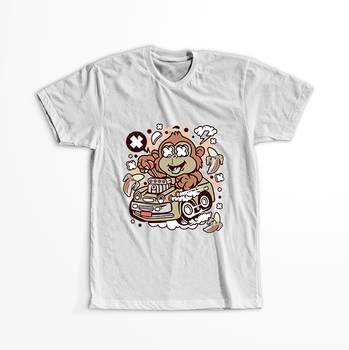 Koszulka Małpa śmiga WYBIERZ KOLOR KOSZULKI I FASON