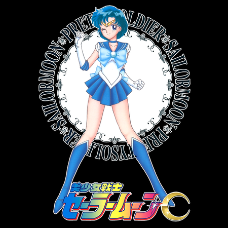 Koszulka Czarna Sailor Moon WYBIERZ KOLOR KOSZULKI I FASON