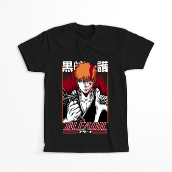 Koszulka Czarna Bleach - WYBIERZ KOLOR KOSZULKI I FASON