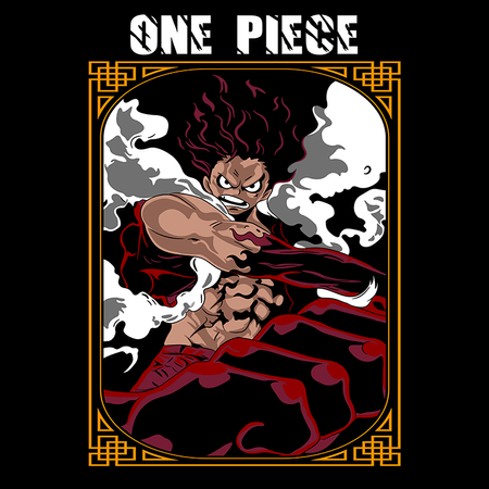 Koszulka Czarna One Piece - WYBIERZ KOLOR KOSZULKI I FASON