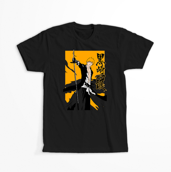 Koszulka Czarna Bleach - WYBIERZ KOLOR KOSZULKI I FASON