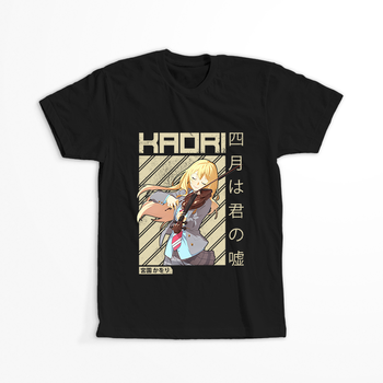 Koszulka Czarna Your Lie in April WYBIERZ KOLOR KOSZULKI I FASON