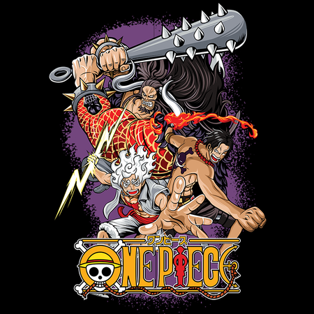 Koszulka Czarna One Piece - WYBIERZ KOLOR KOSZULKI I FASON