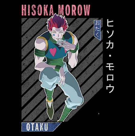 Koszulka Biała Hunter x Hunter WYBIERZ KOLOR KOSZULKI I FASON