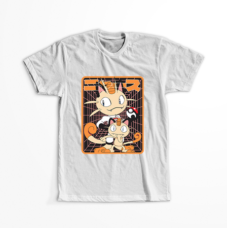 Koszulka Biała - Pokemon - WYBIERZ KOLOR KOSZULKI I FASON