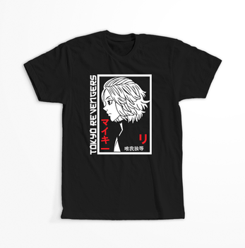 Koszulka Czarna Tokyo Revengers WYBIERZ KOLOR KOSZULKI I FASON