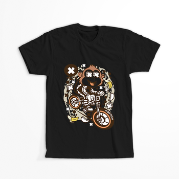 Koszulka Małpa śmiga KOLOR KOSZULKI I FASON