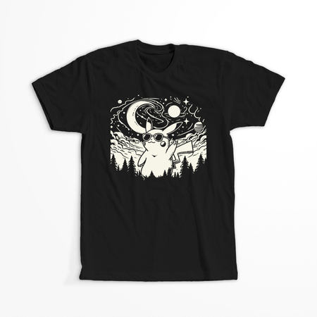 Koszulka Czarna - Pokemon - WYBIERZ KOLOR KOSZULKI I FASON