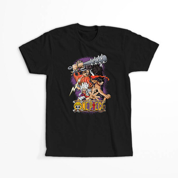 Koszulka Biała One Piece - WYBIERZ KOLOR KOSZULKI I FASON