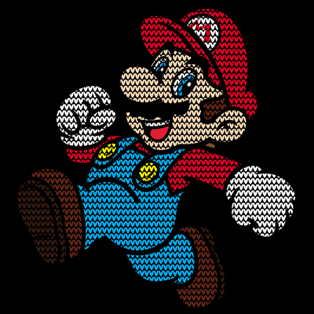 Koszulka Super Mario Bros. KOLOR KOSZULKI I FASON