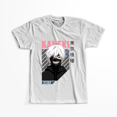 Koszulka Biała Tokyo Ghoul - WYBIERZ KOLOR KOSZULKI I FASON