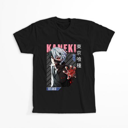 Koszulka Czarna Tokyo Ghoul - WYBIERZ KOLOR KOSZULKI I FASON