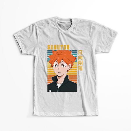 Koszulka Biała - Haikyuu!! - WYBIERZ KOLOR KOSZULKI I FASON