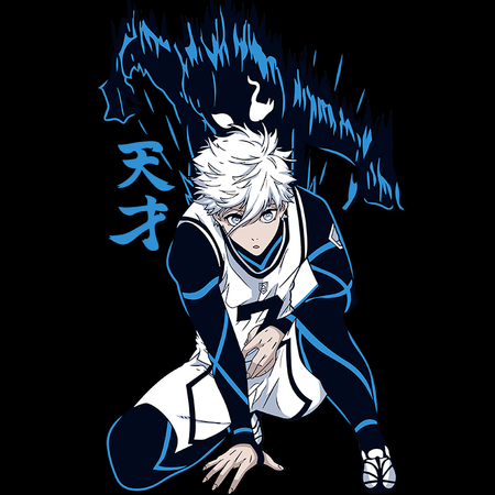 Koszulka Biała - Blue Lock - WYBIERZ KOLOR KOSZULKI I FASON