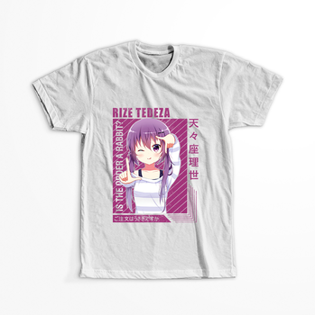 Koszulka Biała - Is the Order a Rabbit?  - WYBIERZ KOLOR KOSZULKI I FASON