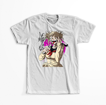 Koszulka Biała My Hero Academia / Akademia bohaterów - WYBIERZ KOLOR KOSZULKI I FASON