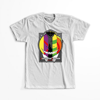 Koszulka Biała - Assassination Classroom - WYBIERZ KOLOR KOSZULKI I FASON