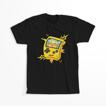 Koszulka Czarna - Pokemon - WYBIERZ KOLOR KOSZULKI I FASON