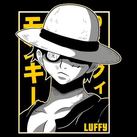 Koszulka Biała One Piece - WYBIERZ KOLOR KOSZULKI I FASON