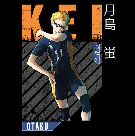 Koszulka Czarna - Haikyuu!! - WYBIERZ KOLOR KOSZULKI I FASON