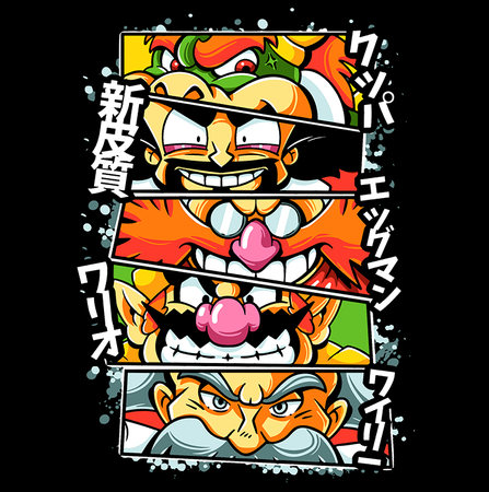 Koszulka Super Mario Bros. KOLOR KOSZULKI I FASON