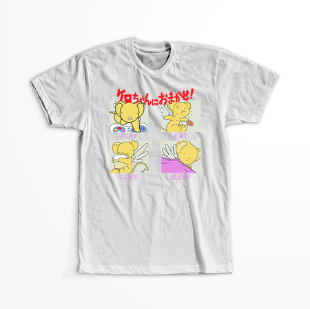 Koszulka Biała - Card Captor Sakura - WYBIERZ KOLOR KOSZULKI I FASON